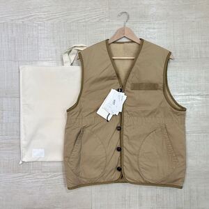 23aw 2023 新品 VISVIM RAWLY VEST ビズビム ヴィズヴィム リバーシブル ボア ベスト ダメージ加工 天然染色加工 size 3 0123205013006 611