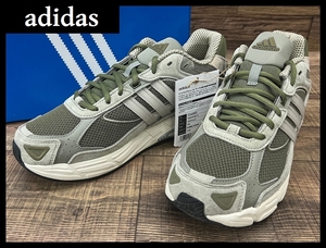 送無 定価17,600円 新品 adidas アディダス 23ss ID4593 RESPONSE レスポンス CL 軽量 ミッドソール ダッド スニーカー オリーブ 28.0 ②