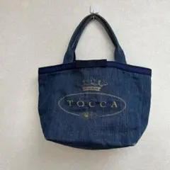 ✨ TOCCA トッカ DENIM CAFE TOTEバッグ トート デニム