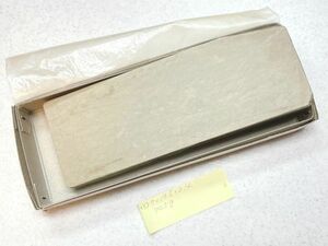 古い 天然砥石 正本山 マルカ 中山 745g 7x19.5x2.4cm 黄身っぽいダマスカス 仕上砥石 硬質 鏡面系 / 剃刀 鑿 鉋 超仕上 大工道具 彫刻刀