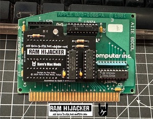 ☆　RAM Hijacker / AIIE 80COL to 64K RAMカード コンバージョンキット　☆