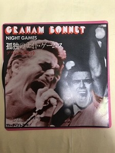 極美品　GRAHAM BONNET EP盤　孤独のナイトゲームス　同梱可能