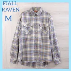 FJALL RAVEN フェールラーベン　長袖チェックシャツ　ボタンダウン M