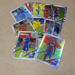 20 21 Topps Chrome UEFA CL Soccer カードセット 2409260001