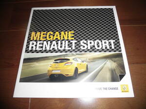 メガーヌ　ルノースポール　【DZF4R　カタログのみ　2010年　22ページ】　MEGANE　RS