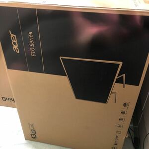 モニターディスプレイ Acer 4Kモニター HDMI端子 UHD 43 完全ジャンク　部品取り　未使用未確認