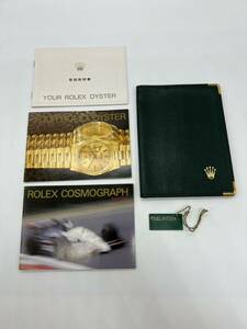 ロレックス ROLEX 1998年 A番 16528 16520 16523 16518 デイトナ 冊子 オイスター冊子 1998年 カードケース グリーンタグ 逆6 段落ち