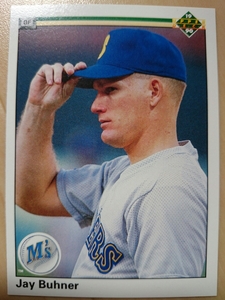 ★JAY BUHNER UPPER DECK UD 1990 #534 MLB メジャーリーグ SEATTLE MARINERS シアトル マリナーズ ジェイ ビューナー