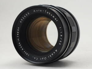 ★実用品★ ペンタックス PENTAX AUTO-TAKUMAR 55mm F1.8 前期 #TA4293