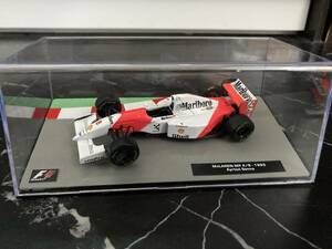 マクラーレン　MP4/8 マルボロ仕様　アイルトン　セナ　1993年 F1マシンコレクション　デアゴスティーニ DeAGOSTINI 1/43