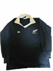 24H09-53N： CANTERBURY カンタベリー ニュージーランド ALL BLACKS Tシャツ