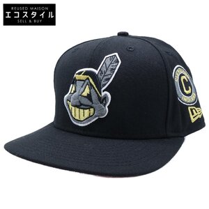 美品 NEWERA ニューエラ 1995 ワールドシリーズ ワフー酋長ロゴ クリーブランド・インディアンス 59FIFTY キャップ 帽子 7 1/4 57.7cm