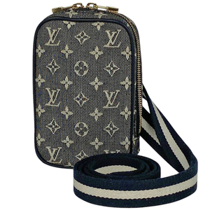 ルイ・ヴィトン Louis Vuitton ウス ディジタル ショルダーバッグ アクセサリーポーチ モノグラムミニ ノワール M92066 レディース 中古