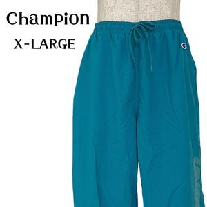 Champion チャンピオン　メンズ　ジャージ　パンツ　スポーツウェア　トレーニング　ブルー　XL