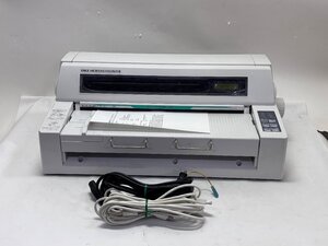 【 中古 】 136桁 水平ドットインパクトプリンター　沖データー　MICROLINE　8480SU3-R　USB/パラレル 接続・印字確認