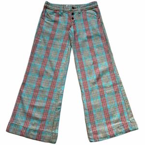 希少 AD2001 JUNYA WATANABE plaid wide pants COMME des GARCONS Japanese label archive collection vintage Rare 00s 渡辺淳弥 名作