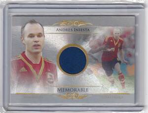 イニエスタ/ジャージ・111限☆Futera UNIQUE 2014☆MEM41/ANDRES-INIESTA/SPAIN