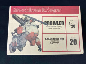 未使用品 プラモデル 日東科学 1/20 PROWLER S.A.F.S.R Spece Type Ma.K. マシーネンクリーガー ZbV3000 No.20