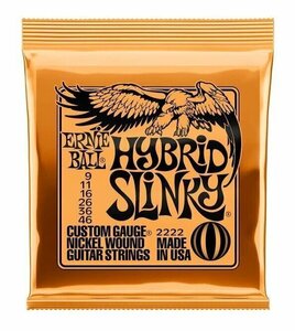 即決◆新品◆送料無料ERNIE BALL 2222×1(HYBRIDSLINKY09-46/メール便