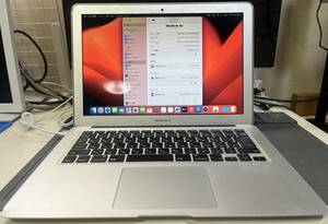 Apple MacBook Air（Mid 2013） 13インチ 筐体難あり　MacOS Venturaで稼働