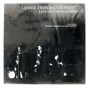 米 LENNIE TRISTANO/LIVE IN TORONTO 1952/JAZZ JR5 LP