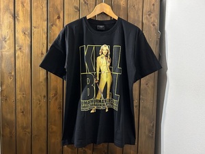 新品★キル・ビル　ユマ・サーマン　プリントTシャツ【L】★クエンティン・タランティーノ/映画/KILL BILL