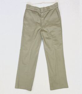 ★80s Dickiesディッキーズ 874 ワークパンツ Size30 Talon ZIP USA製 ビンテージ★