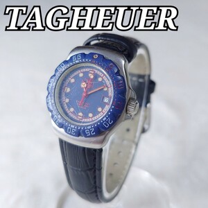 1円〜 【稼働品】 TAGHEUER TAG Heuer タグホイヤー フォーミュラーワン フォーミュラー1 FORMULA1 ネイビー 稼働品 新品ベルト クオーツ