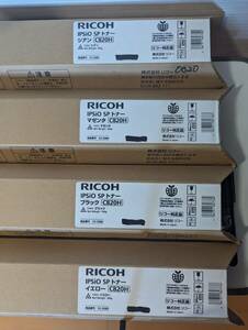 未使用 RICOH リコー 純正品 SPトナー C820H　４種セット