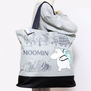 ★ムーミン MOOMIN 新品 高品質 BIG 大きい カジュアル ショッピング トート バッグ BAG [1101MBAG-A] 一 六★QWER★