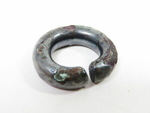 【5068】唐物　発掘品　古銅　古い環（初品・買取品）