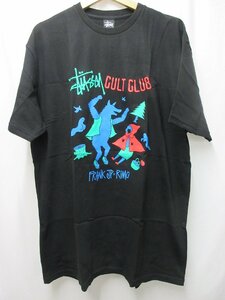 □1000円～ 未使用 ステューシー STUSSY CULT CLUB by STUSSY × FRANK × RIMO Tシャツ サイズXL