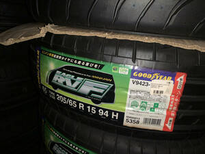 未使用　処分　グッドイヤー EAGLE RV-F　205/65R15　4本価格