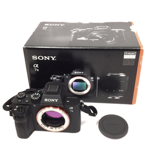 1円 SONY a7ii ILCE-7M2 ミラーレス一眼レフ デジタルカメラ ボディ 本体 通電確認済み C311857