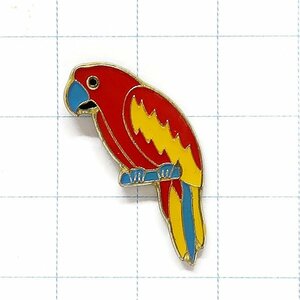 DKG★ PINS ピンズ ピンバッチ ピンバッジ ピンバッヂ P1907　オウム　鳥　熱帯　