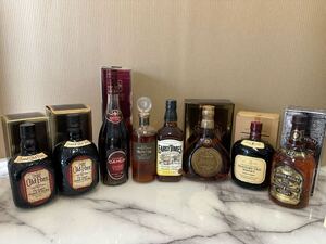 管理番号H24 未開栓 NIIKA PURE GRAPE BRANDY/Swing/Old Parr/SUNTORY OLD/CAMUS GRAND VSOP/CHIVAS REGAL/EARLY TIMES まとめ出品