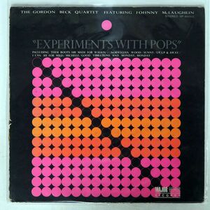 GORDON BECK QUARTET/EXPERIMENTS WITH POPS/MAJOR MINOR RP80003 LP