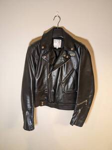 Lewis Leathers ルイスレザー サイクロン 40+ 新古品 馬革 ホースハイド ブラック