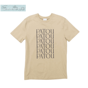 Sランク 新作 PATOU パトゥパトゥTシャツ S ベージュ オーガニックコットン 