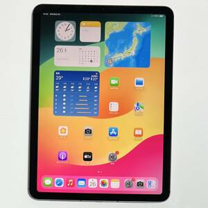 Apple SIMフリー iPad Air (第4世代) スペースグレイ 64GB FYGW2J/A Wi-Fi+Cellular BT最大容量100% アクティベーションロック解除済