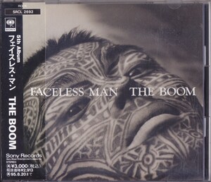 THE BOOM / ザ・ブーム / フェイスレス・マン /中古CD!!72168/C