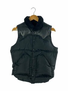 Rocky Mountain Featherbed◆ダウンベスト/36/ナイロン/BLK/450-462-11