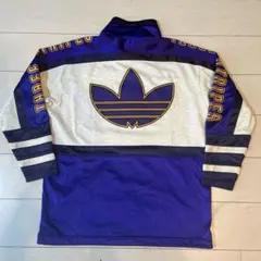 90s adidas モックネック プルオーバー ジャージ デカロゴ 常田大希