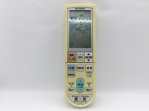 三菱　エアコンリモコン　PG081　中古品A-8117