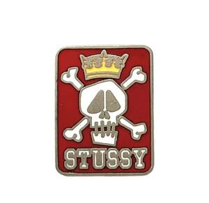 90s ビンテージ ステューシー STUSSY ピンバッチ ピンバッジ ピンズ バッチ USA オールド