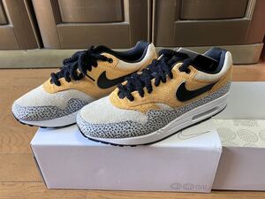 28.5cm【新品】NIKE BY YOU UNLOCKED AIR MAX 1 Safari（WUS10/28.5cm）ナイキ バイユー エアマックス1 サファリID アンロックド カスタム