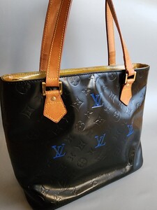 LOUIS VUITTON　ルイヴィトン　ヴェルニ　モノグラム　トートバッグ　ヒューストン ブラック