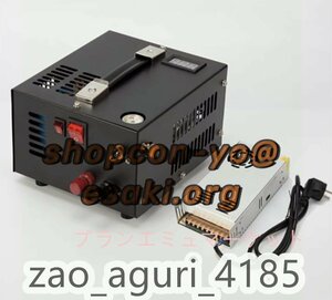 12V 30Mpa 4500PSI 300Bar車の高圧空気圧縮機、ミニPCPポンプ、インフレーターポンプ、水中呼吸装置、空気ポンプ (力のある機械)