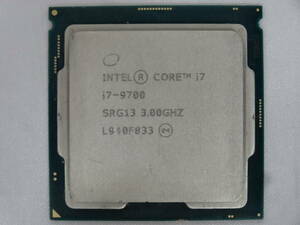 ★Intel /CPU Core i7-9700 3.00GHz 起動確認済み★
