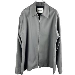 JILSANDER(ジルサンダー) Polyester Zip Jacket (grey)